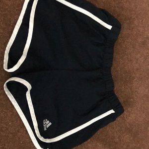 Black adidas shorts